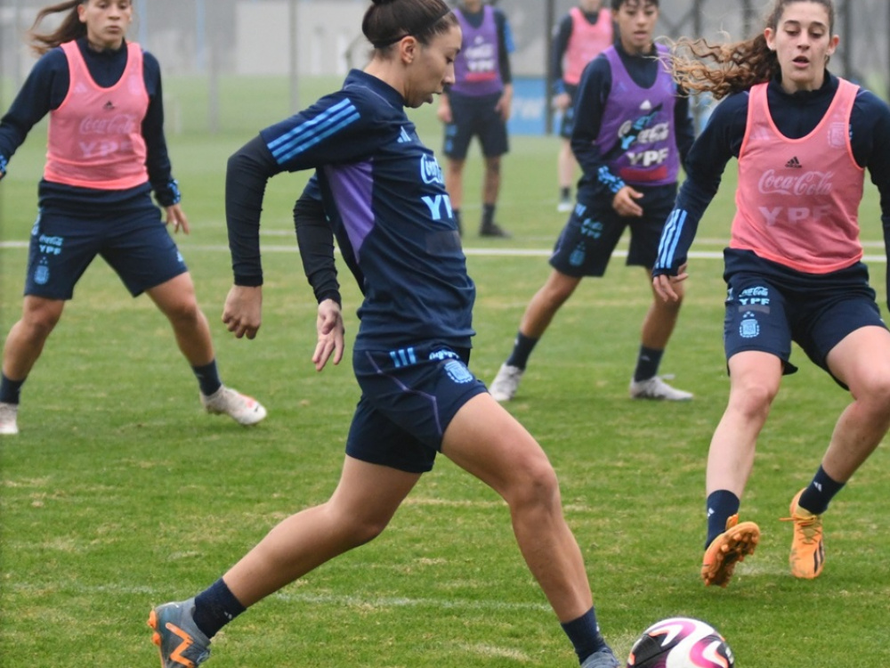 Miércoles de fútbol para la preselección Sub 20 Femenina