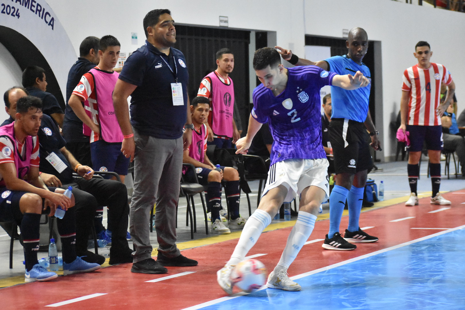 ¡Argentina finalista! Venció 1-0 a Paraguay y jugará la final ante Brasil