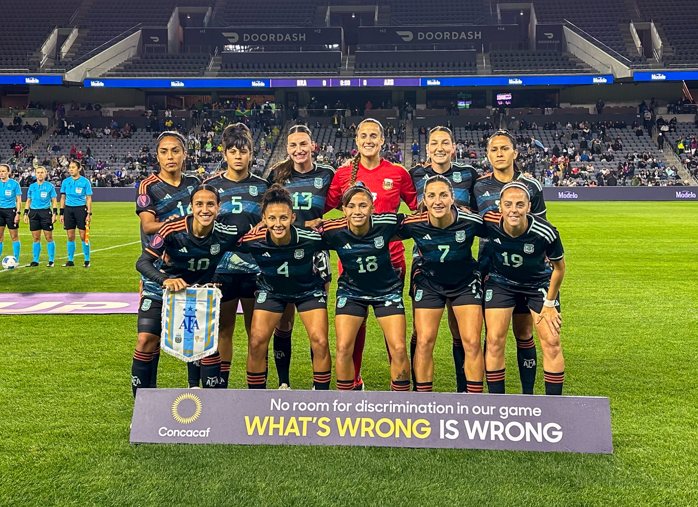 Argentina cayó ante Brasil por los cuartos de final de la Copa Oro