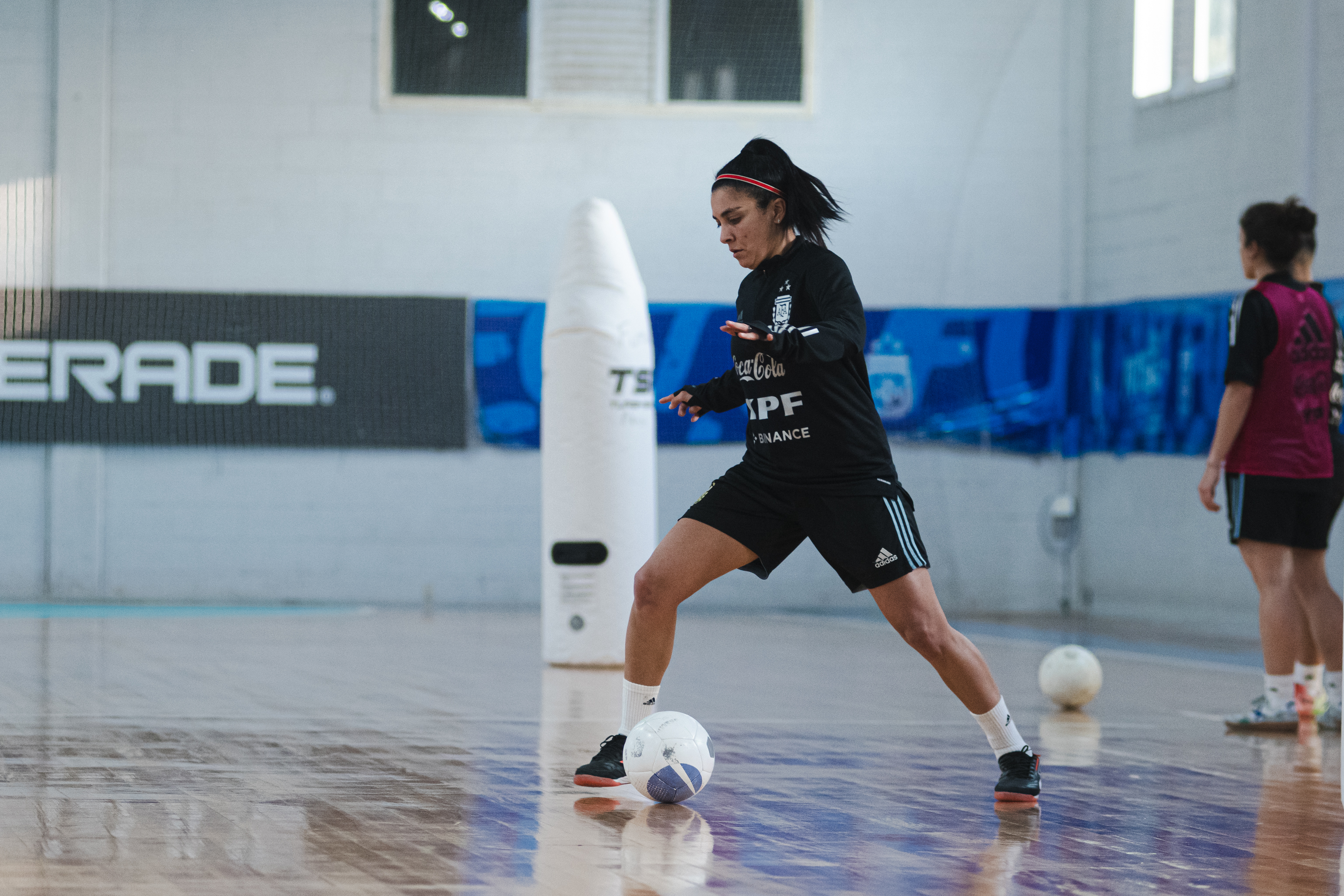 La Selección femenina de futsal completó su semana de prácticas en Ezeiza