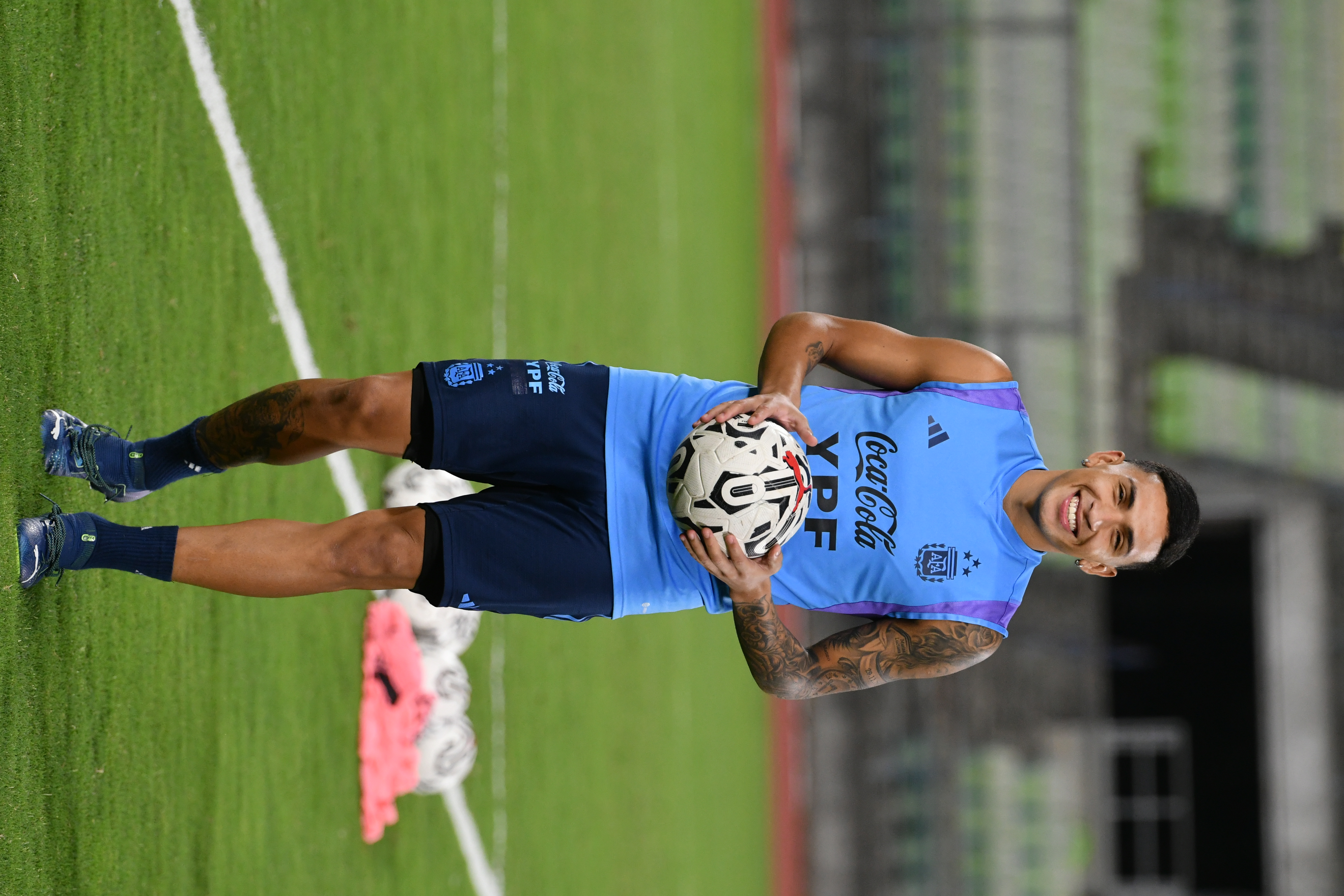 Último entrenamiento antes de enfrentar a Brasil por la definición del Preolímpico