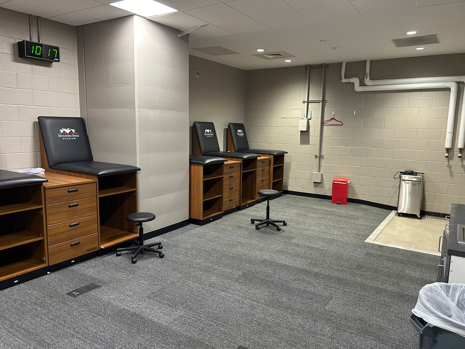 Selección Mayor: visitas de inspección a estadios y centros de entrenamiento 